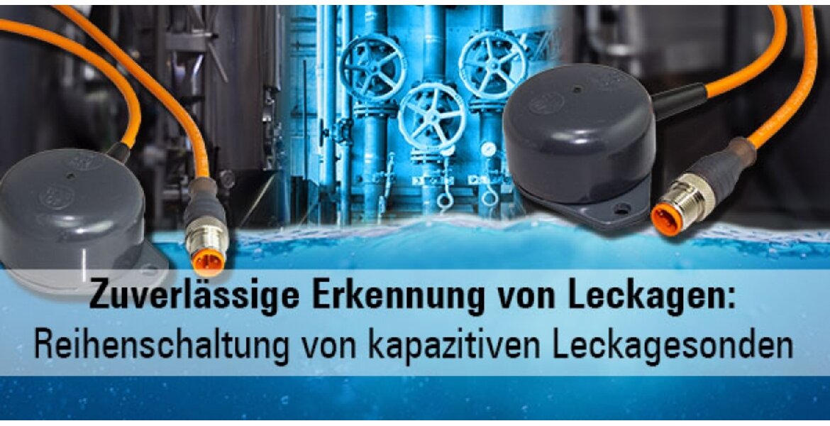 Detection of leaking conductive and non-conductive operating materials with the aid of leakage sensors