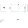 gas detector with 4...20mA signal output