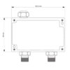 Differential pressure transmitter for low pressure applications