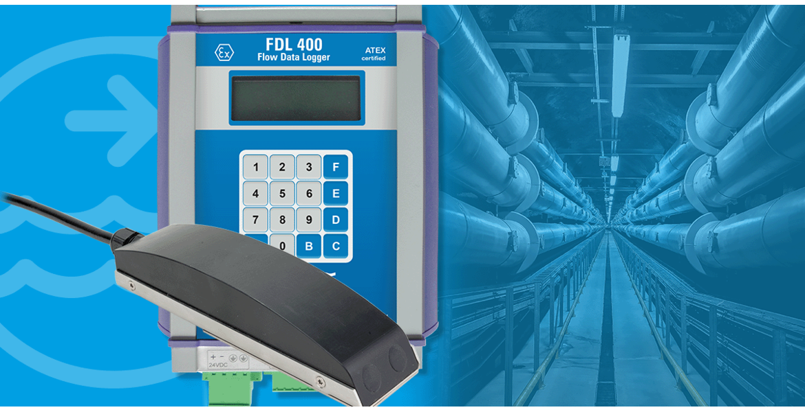 In-line flow measurement system in open or closed pipes and channels