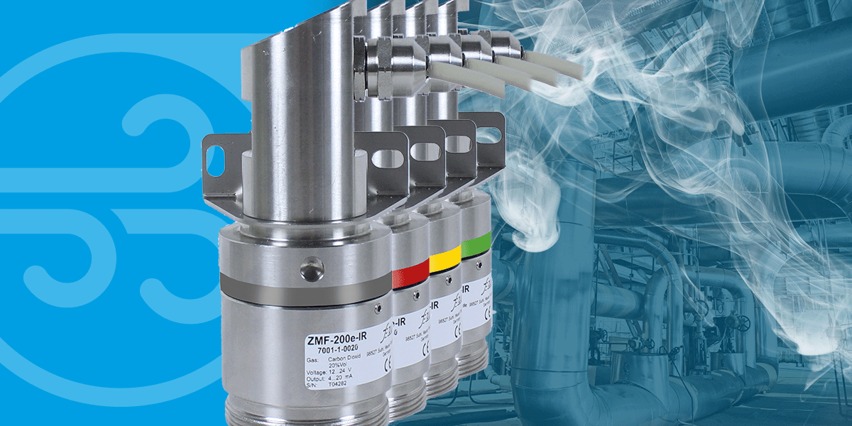 Gases in industry & environment at a glance: Sensors for measuring methane, propane, CO2 & SF6